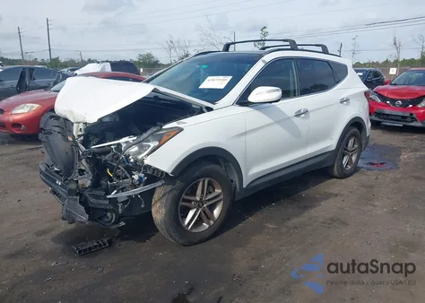 2018 Hyundai Santa Fe Sport 2.4L from USA, damaged, VIN 5NMZU3LB2JH096189